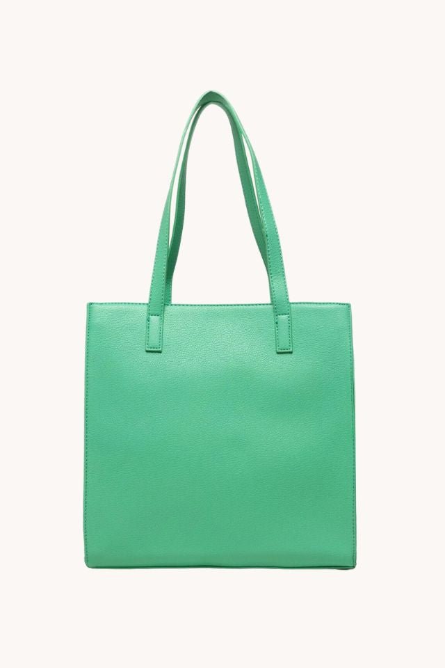 Arzénzöld Nobo kézitáska láncos minitáskával - Katris