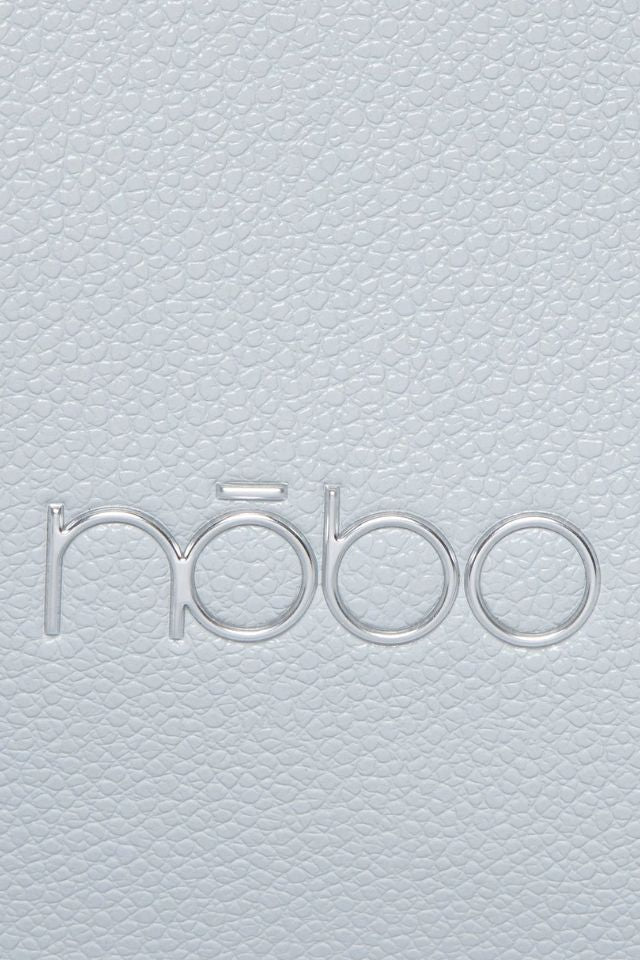 Szürkéskék Nobo kézitáska kígyóbőr mintás vállpánttal - Katris