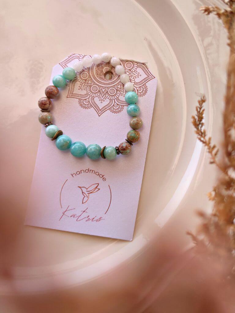 Türkiz titkok fátyla ásványkarkötő - Katris